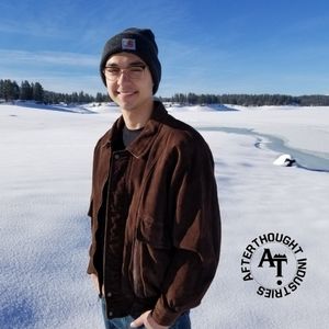 Vintage Levi's suede leather bomber jacket